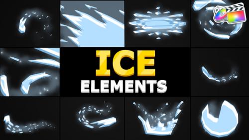 Videohive - Ice Elements | FCPX - 35939115 - 35939115