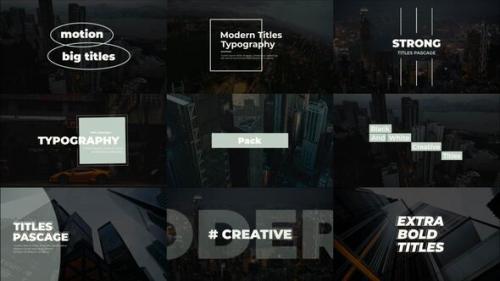 Videohive - Big Titles 1.0 | FCPX - 42461620 - 42461620