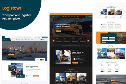 Logistcwr-Transport and Logistics PSD Template