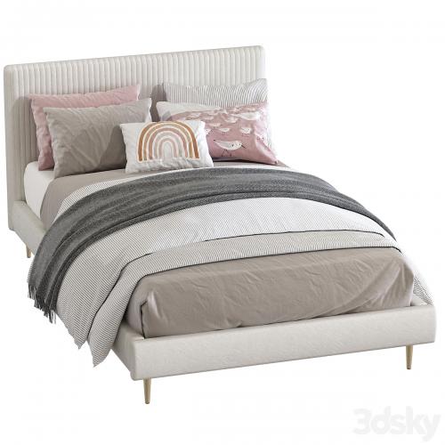 Roar / Rabbit Pleated Upholstered Bed 218