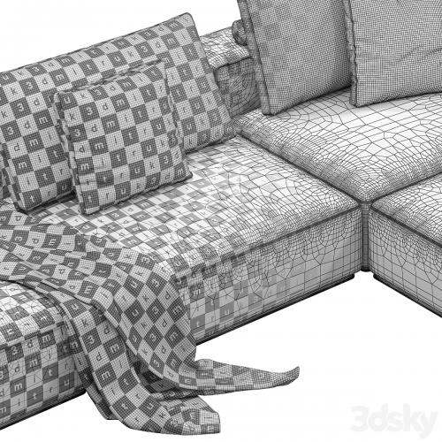 Poliform Westside Sofa set 3