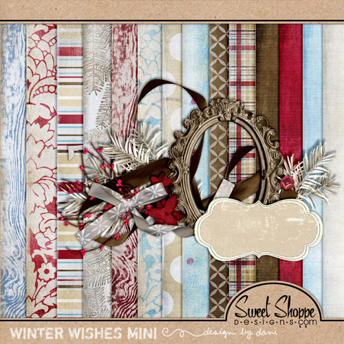 Scrap-collection "Winter Wishes"