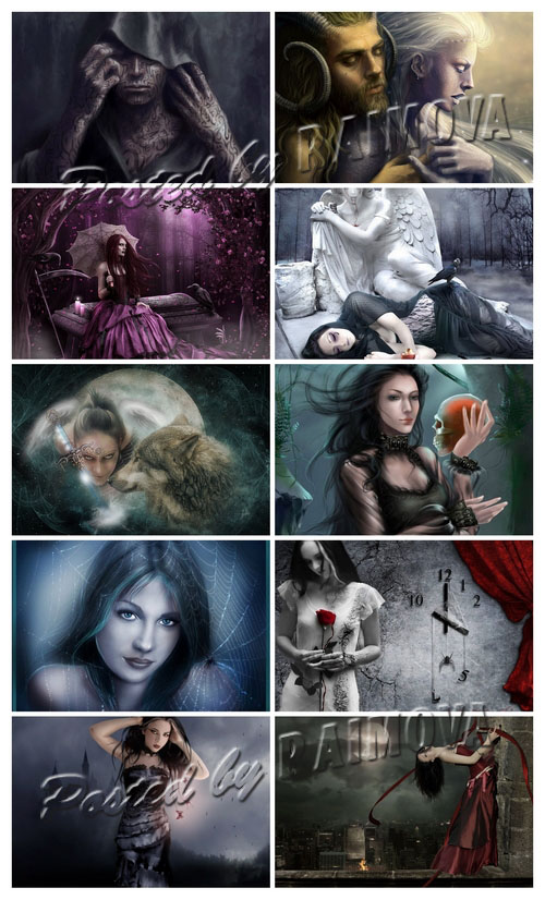 440 Gothic Wallpaper Pack