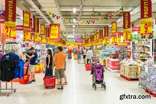 Supermarket Shopping - 25x JPEGs