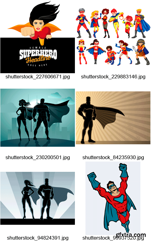 Amazing SS - Superheroes, 25xEPS