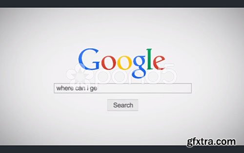 pond5 - Google Search Text Type Business Internet Promo Logo Spin Reveal Opener