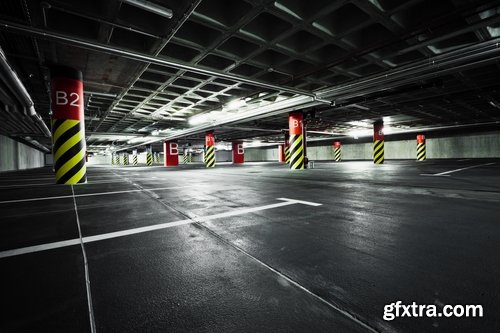 Collection of car park parking for car parking space area 25 HQ Jpeg