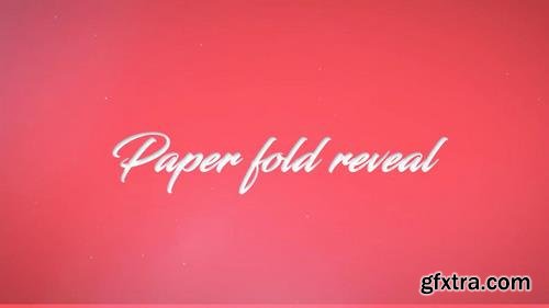 Folding Logo Reveal After Effects Templates
