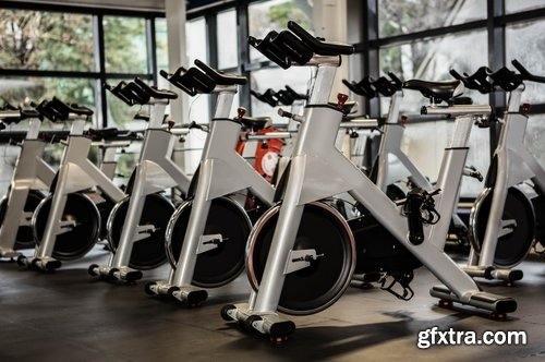 Collection of exercise bike cardio training gym exercise machine 25 HQ Jpeg