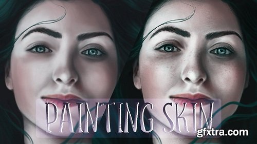 Digital Art : Painting Realistic Skin