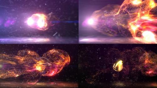 Videohive - Dynamic Particles Logo Reveal