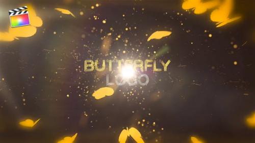 Videohive - Butterfly Logo Reveal