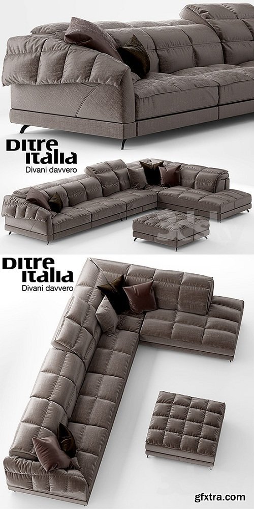 Sofa Dunn Soft Ditre Italia Design