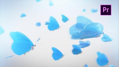 Videohive - Butterfly Logo Reveal - Premiere Pro