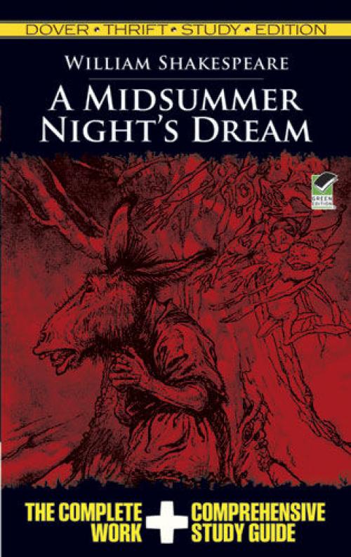A Midsummer Night's Dream Thrift Study Edition - William Shakespeare