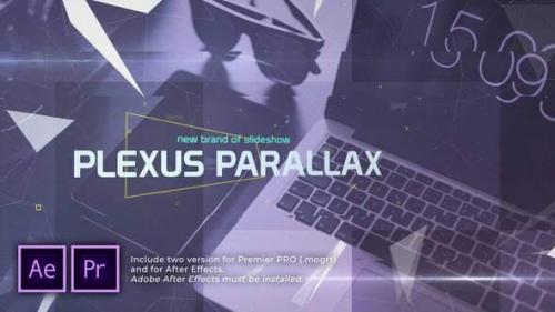 Videohive - Plexus Parallax Slideshow | Opener