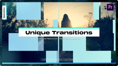 Videohive - Unique Transitions For Premiere Pro - 34321023 - 34321023
