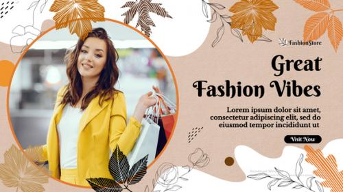 Videohive - Autumn Fashion Sale Promo | MOGRT - 34768296 - 34768296