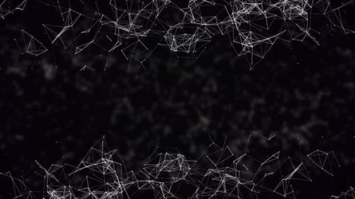 Videohive - plexus Digital network background, Abstract digital connection moving dots and lines. - 38792428 - 38792428