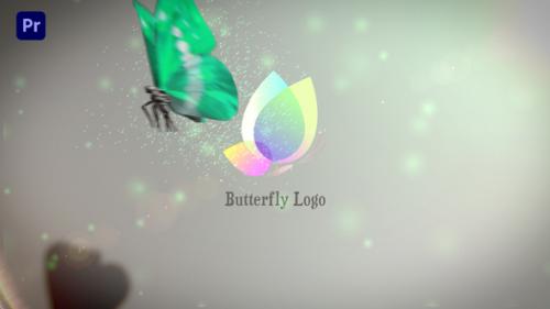 Videohive - Butterfly Logo Reveal | Premiere Version - 33583138 - 33583138