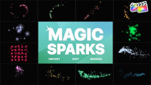 Videohive - Christmas Magic Sparks | FCPX - 42368868 - 42368868