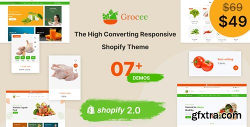 ThemeForest - Grocee v1.3.0 - Multipurpose Shopify Theme OS 2.0 39519292