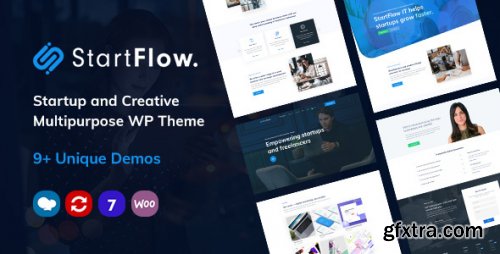 Themeforest - StartFlow | Responsive Multipurpose WordPress Theme 1.22 - Nulled