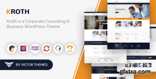 Themeforest - Kroth - Business/Consulting WordPress Theme 2.0.0 - Nulled