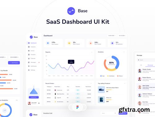 Base - SaaS Dashboard UI Kit Ui8.net