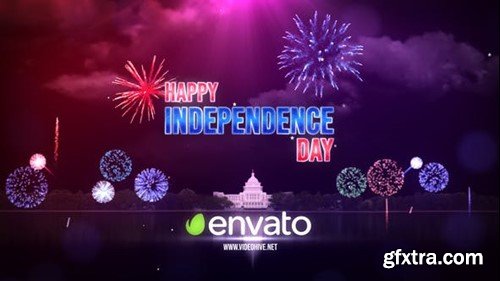 Videohive USA Independence Day Greetings 46217145