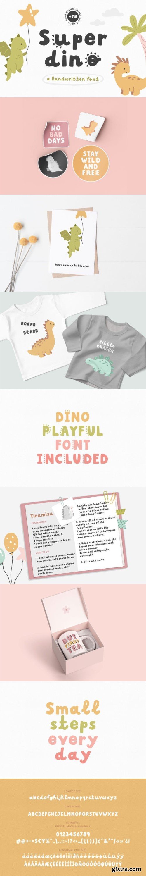 Super Dino Font