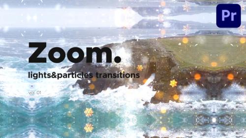 Videohive - Lights & Particles Zoom Transitions for Premiere Pro Vol. 01 - 47411240 - 47411240