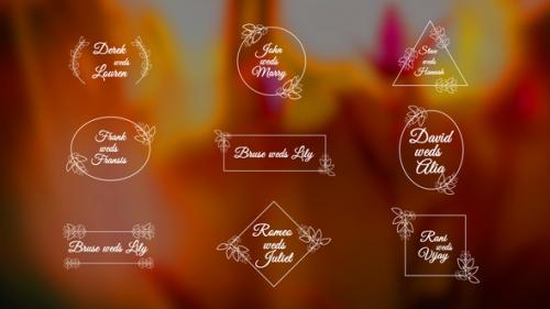 Videohive - Wedding Titles | FCPX - 45777491 - 45777491