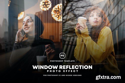 Window Reflection Photo Effect FSZSEV9