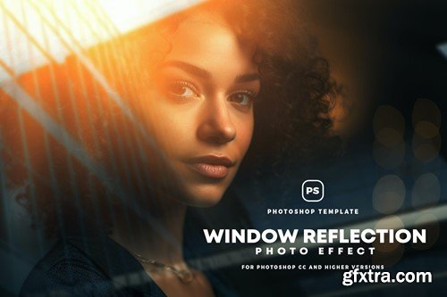 Window Reflection Photo Effect MXK5YCK