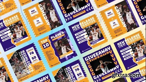 Videohive Basketball Superstar Posts 48426274