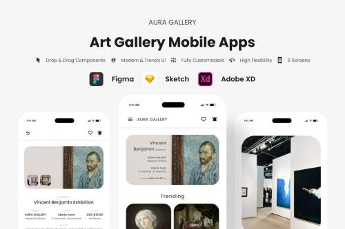 Aura Gallery - Art Gallery Mobile App