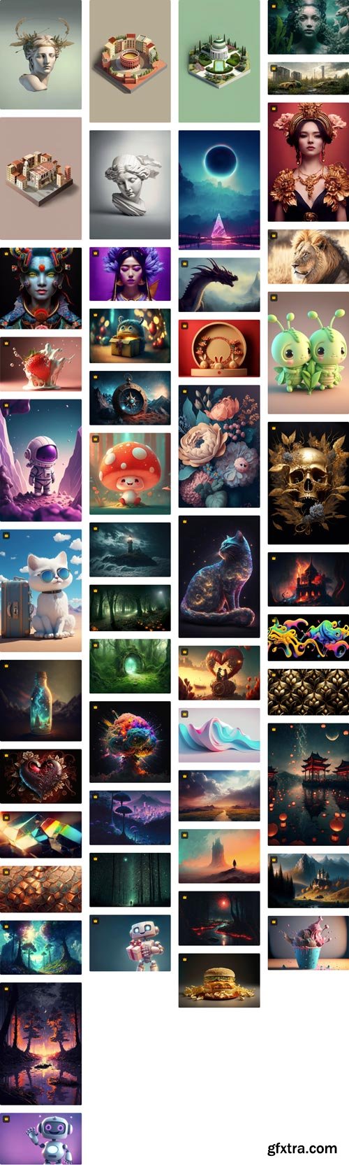 Fantasy Art 100xJPG Ultra Premium AI Images