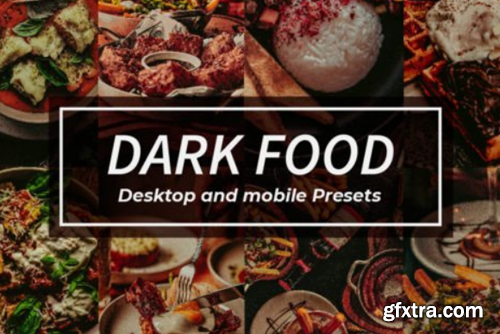 Dark Food Lightroom Presets