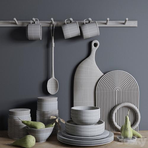 Decorative set for the kitchen # 1