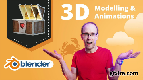 3D Modelling & Animations in Blender for Absolute Beginners
