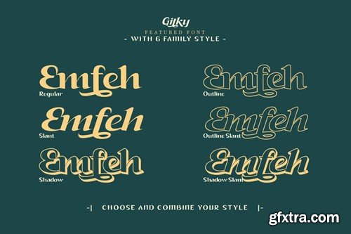 Gitky - Display Font GXKAXDY
