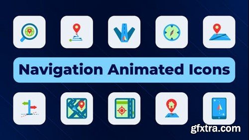 Videohive Navigation Animated Icons 50921199