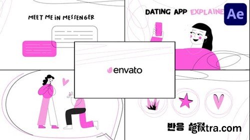 Videohive Dating App Explainer for After Effects 50741835