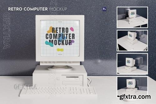 Retro Computer Mockup X9SFY3L