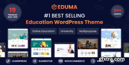 Themeforest - Eduma - Education WordPress Theme 14058034 v5.4.3 - Nulled